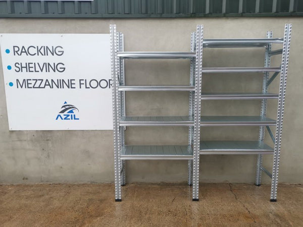 New Galvanised Shelving