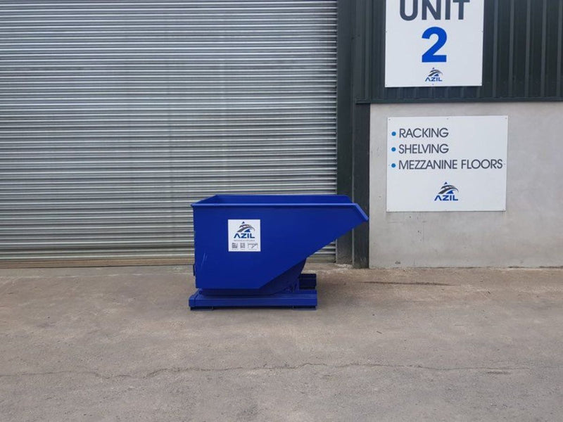 Azil's Forklift Tipping Skips