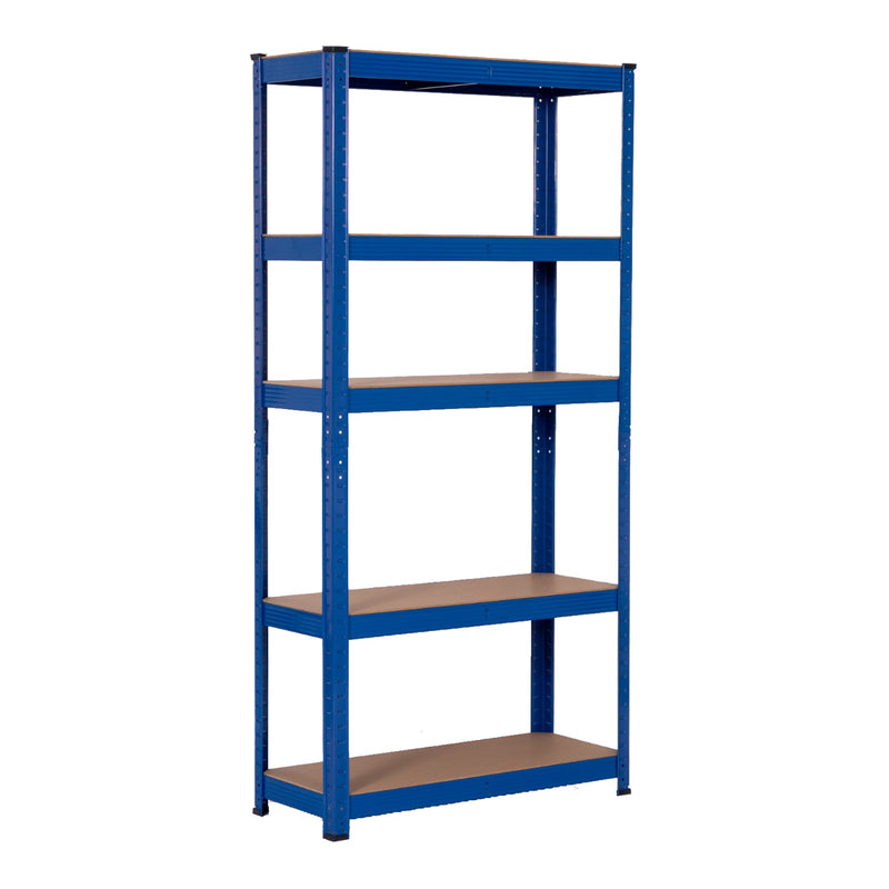 Boltless Shelving | 900mm x 400mm x 1800mm | Blue | Ref:BS005